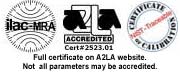 Certifications for calibration